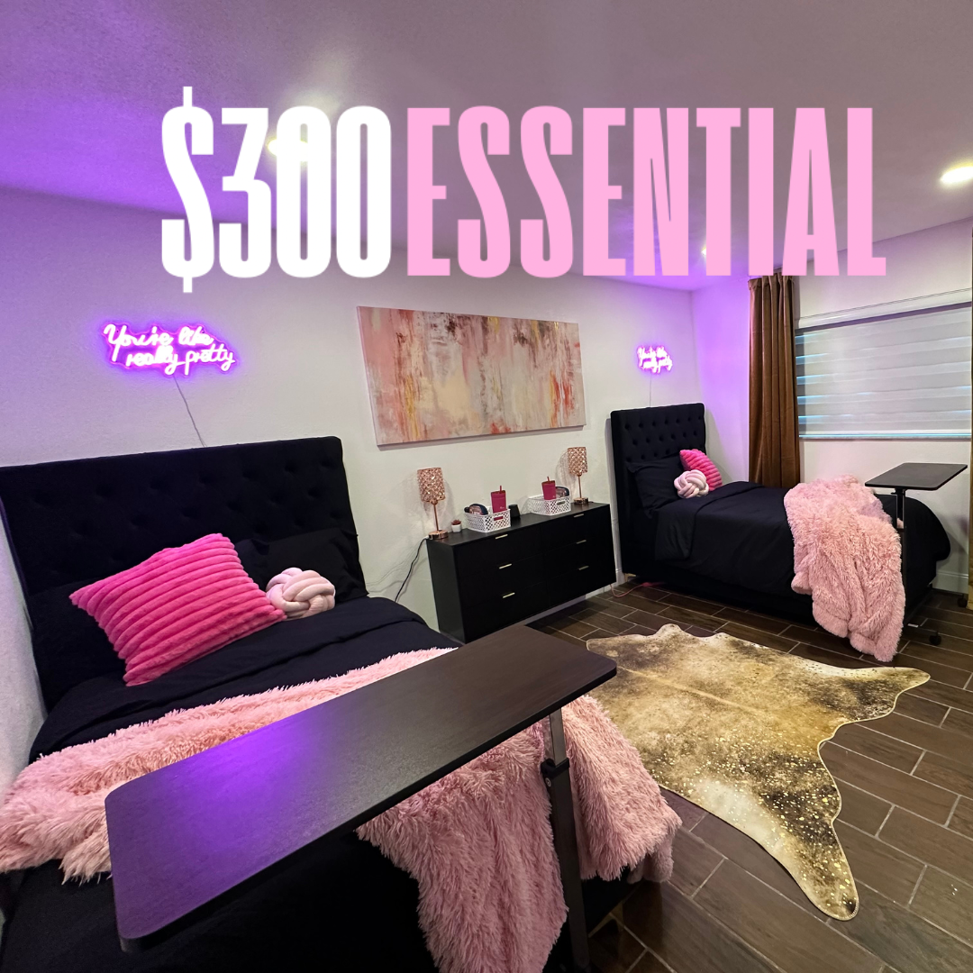 $300/Night Essential Package: $310 Deposit To Reserve