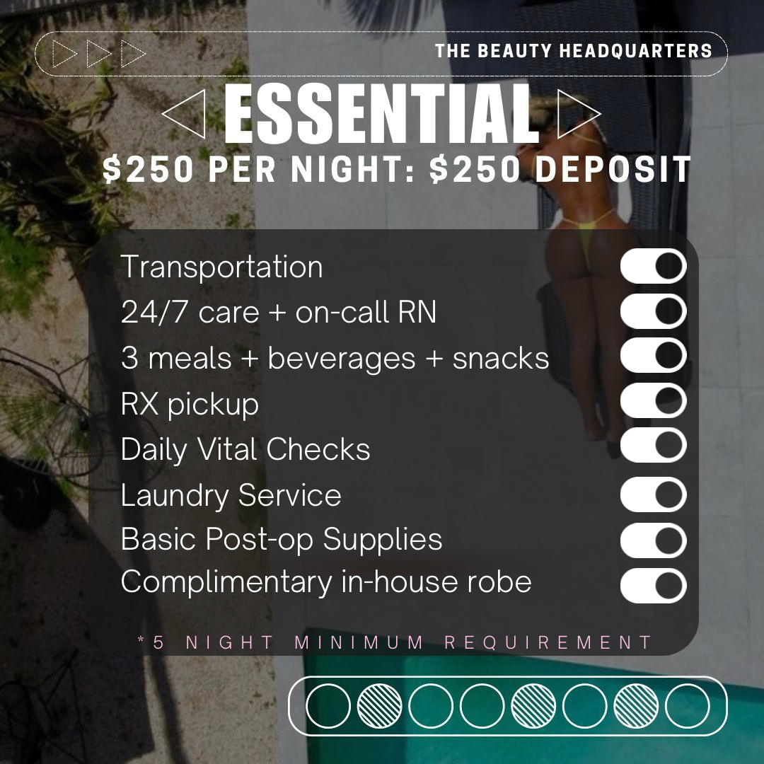 $300/Night Essential Package