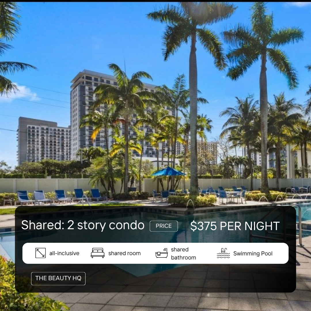 Luxury Two-Story Resort Condo: Shared Suite [$375/night]