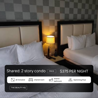 Luxury Two-Story Resort Condo: Shared Suite